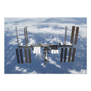 International Space Station in orbit 2 Photo Print