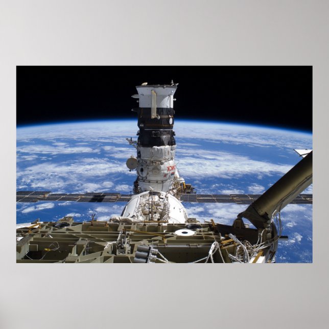 International Space Station (ISS) Poster (Front)