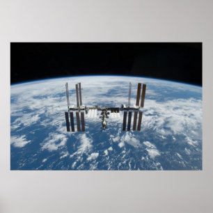 International Space Station (ISS) Poster