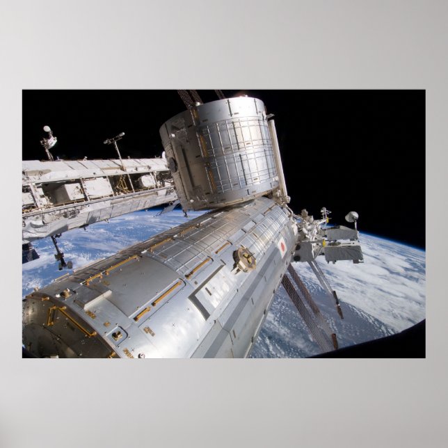 International Space Station (ISS) Poster (Front)