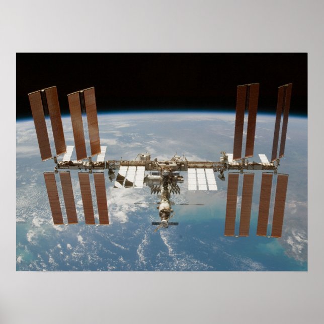 International Space Station (ISS) Poster (Front)