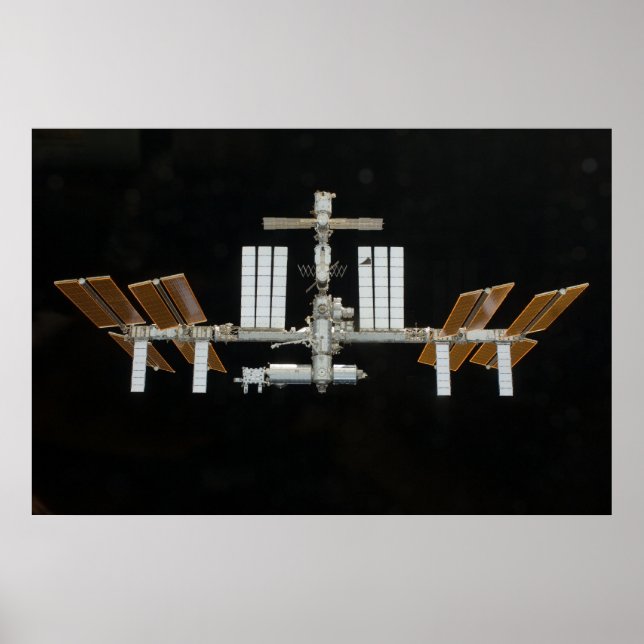 International Space Station (ISS) Poster (Front)