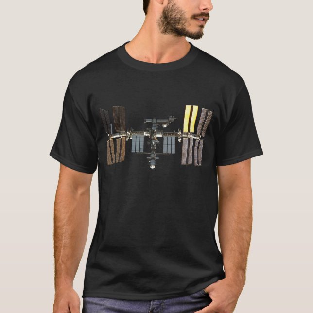 International Space Station masked T-Shirt (Front)
