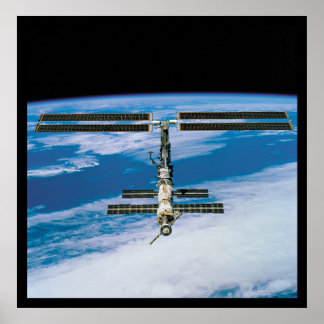 International Space Station Poster