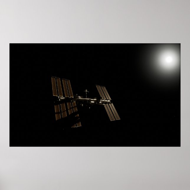 International Space Station  Poster (Front)