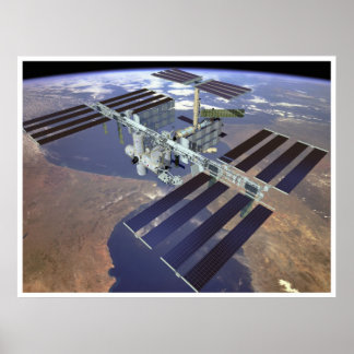 International Space Station Poster