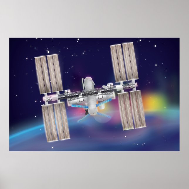 International Space Station Poster (Front)
