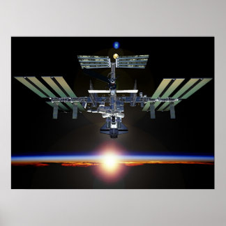 International Space Station Poster