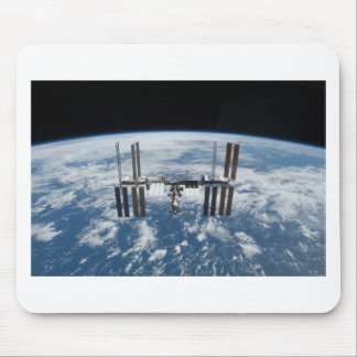 International Space Station -- Seen from Atlantis Mouse Pad