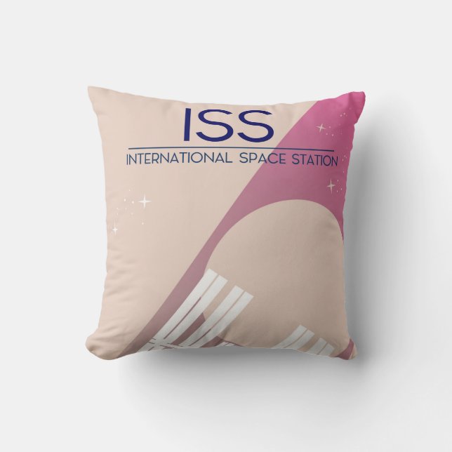 International Space Station space art. Cushion (Front)