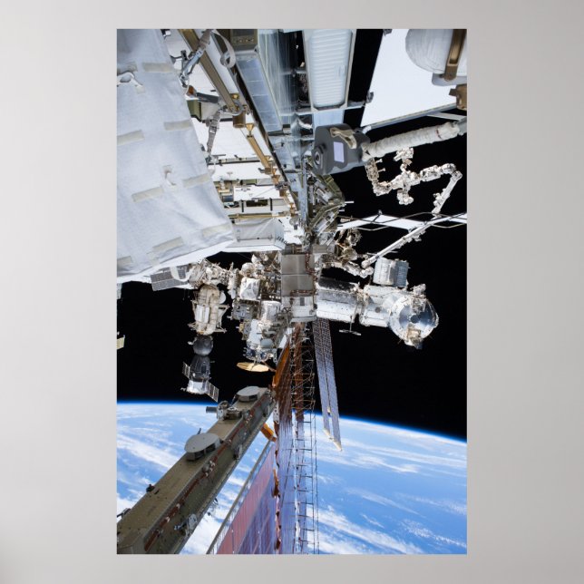 International Space Station Starboard Truss Poster (Front)