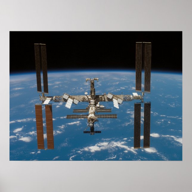 International Space Station (STS-117) Poster (Front)