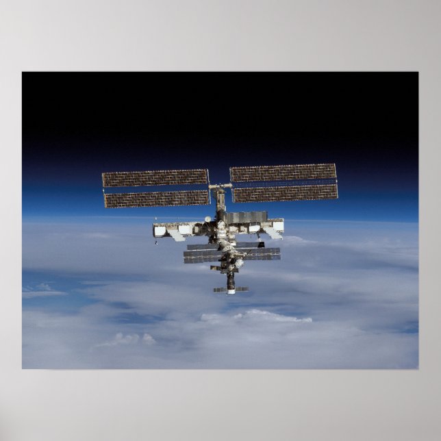 International Space Station (STS-121) Poster (Front)