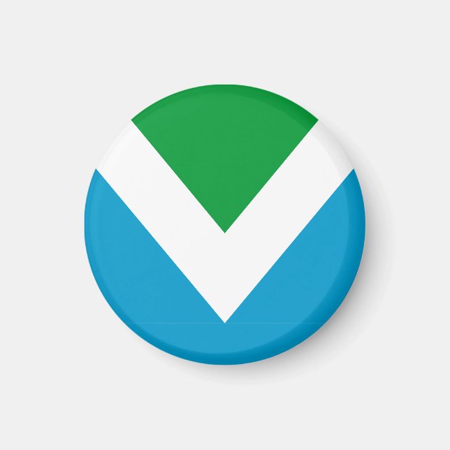 International vegan flag magnet (Front)