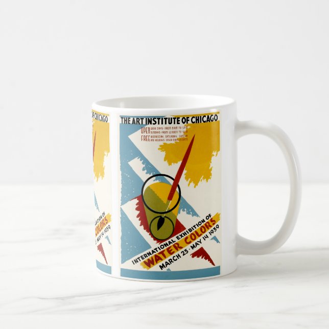 International Water Colour Exhibition Coffee Mug (Right)