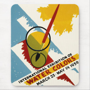 International Water Colour Exhibition Mouse Pad