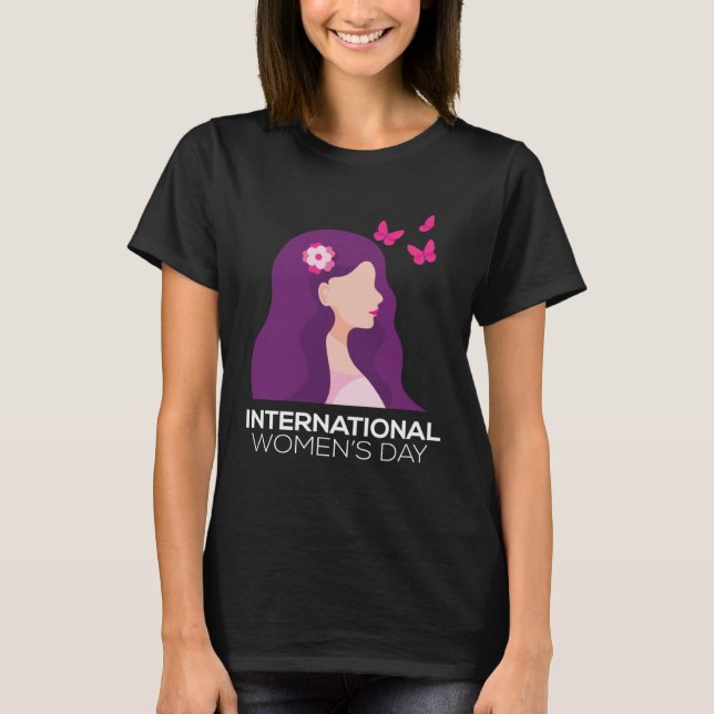 International Women s Day 2023 Women s Day Embrace T-Shirt (Front)