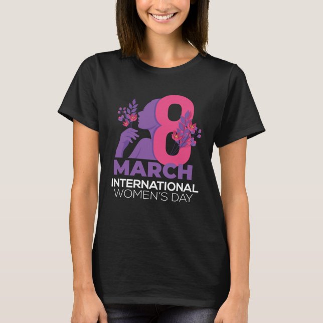 International Women s Day 2023 Women s Day Embrace T-Shirt (Front)
