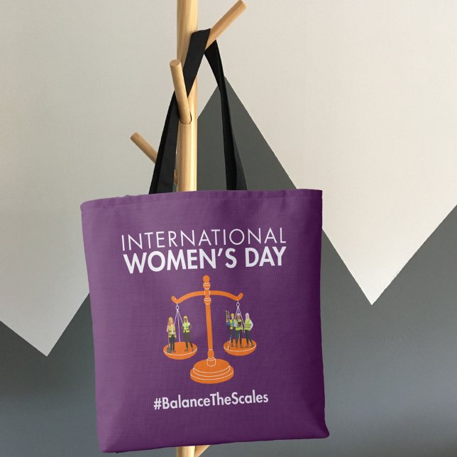 International Women’s Day 2026 Balance The Scales Tote Bag (Creator Uploaded)