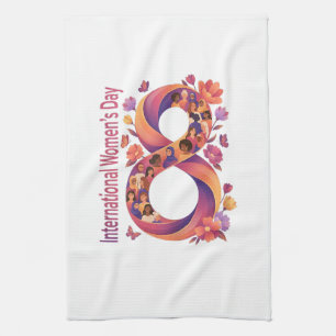 International Women’s Day 8 March Tea Towel