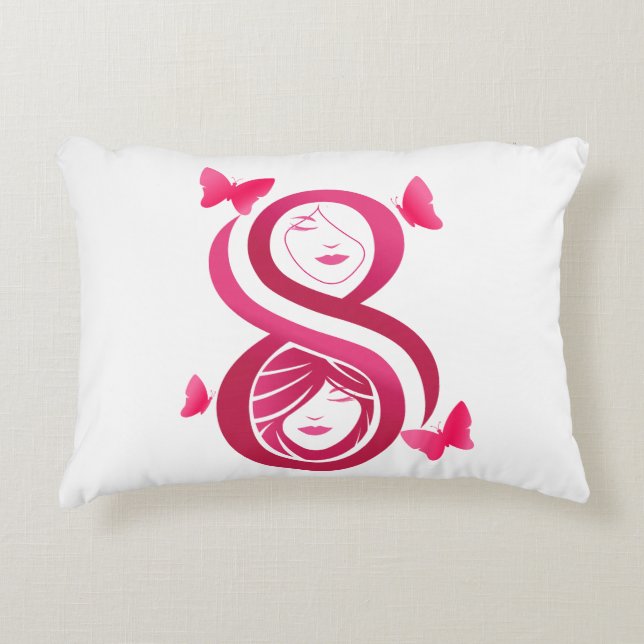 , International Women’s Day Decorative Cushion (Front)