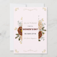 International Women’s Day Invitation - March 8