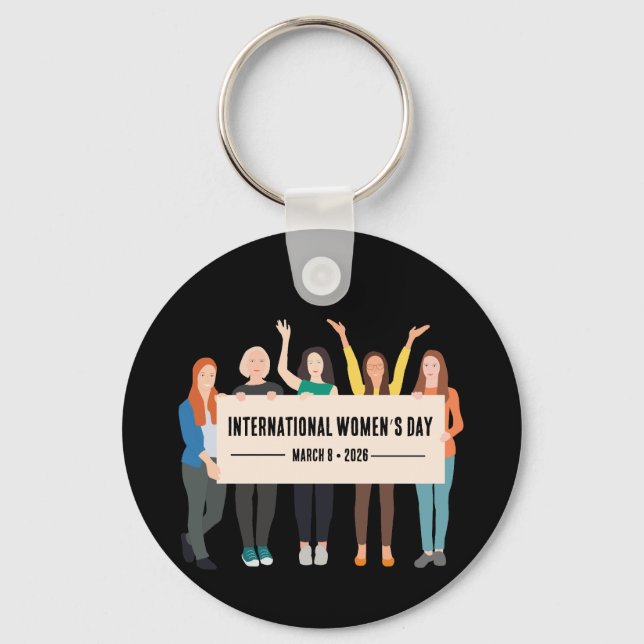 International Women’s Day Key Ring (Front)