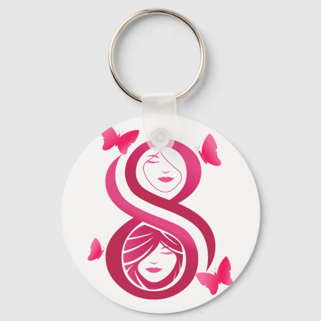 , International Women’s Day Key Ring (Front)