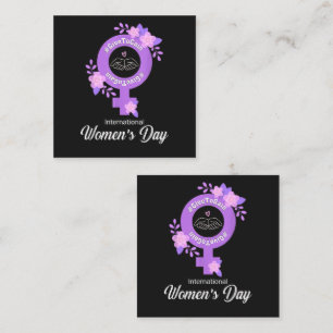 International Women’s Day March 8 Enclosure Card