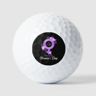 International Women’s Day March 8 Golf Balls