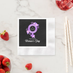 International Women’s Day March 8 Napkin