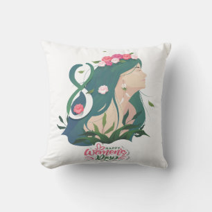 International Women’s Day Pillow – Empowering Home