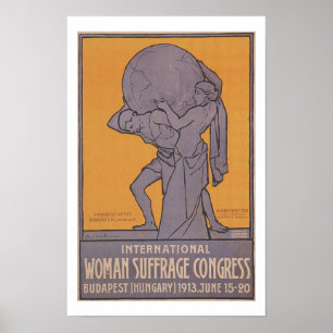 International Women Suffrage Congress Poster
