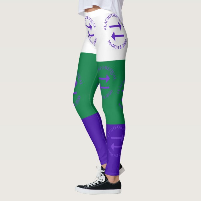 International Women's Day 2020 Each for Equal Leggings (Left)