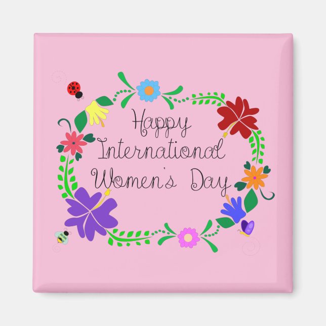 International Women's Day 2021 Magnet (Front)