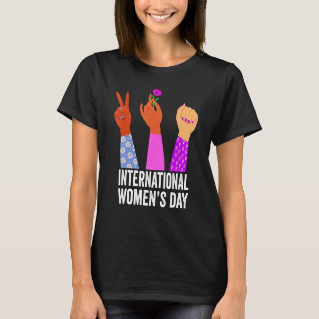 International Womens Day 2022 Break The Bias Women T-Shirt (Front)