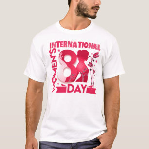 International Women's Day 2023 Women's Day 8 March T-Shirt