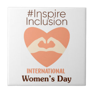 International Women's Day 2024 Inspire Inclusion  Ceramic Tile