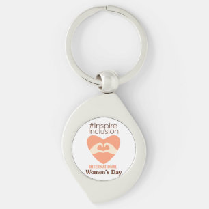 International Women's Day 2024 Inspire Inclusion Key Ring