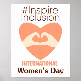 International Women's Day 2024 Inspire Inclusion  Poster