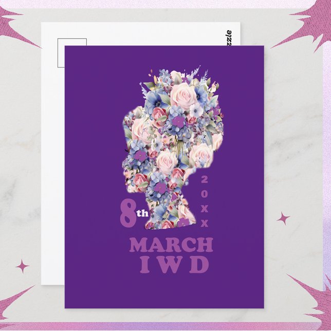 International Women's Day 2025: Celebrate Feminini Postcard (Creator Uploaded)