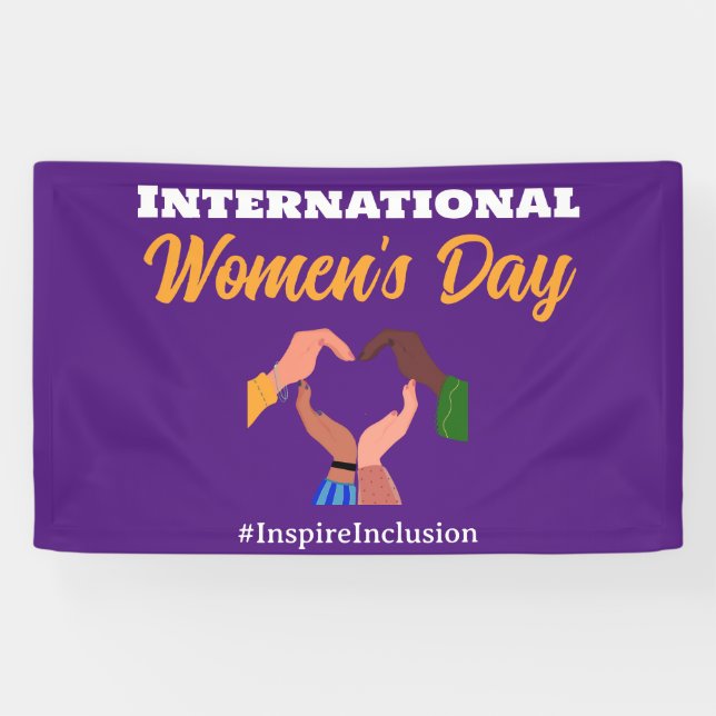  International Women's Day 2025 inclusion feminist Banner (Horizontal)