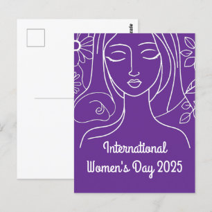  International Women's Day 2025 Postcard