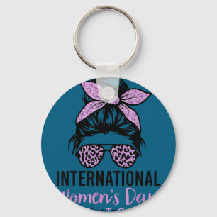 International women's day 2026 8 march iwd give to key ring