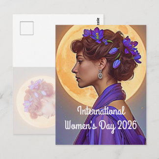 International Women's Day 2026 Postcard