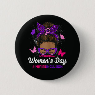 International Women's Day 6 Cm Round Badge