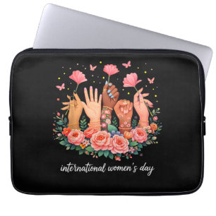 International Women's Day 8 March 2026 Laptop Sleeve