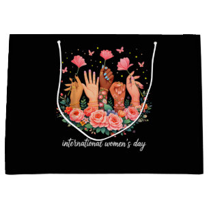 International Women's Day 8 March 2026 Large Gift Bag