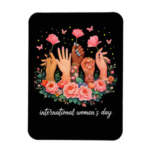 International Women's Day 8 March 2026 Magnet