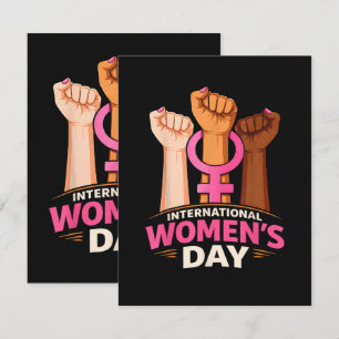 International Women's Day 8 March Announcement